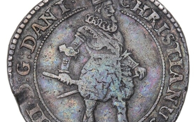 Christian IV, krone 1624, H 127, small traces of mounting.