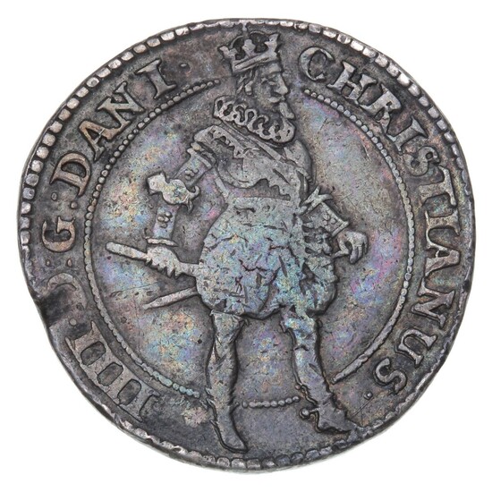 Christian IV, krone 1624, H 127, small traces of mounting.