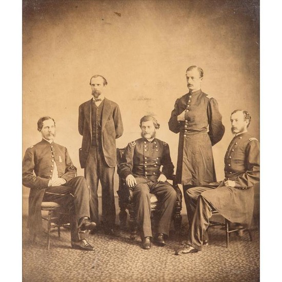 Civil War Albumen Photograph of Maj Gen'l John G. Parke