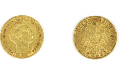 Coins, German States, Wilhelm II (1888-1918)
