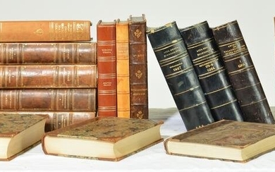 Collection of 20 European Leather Books #3