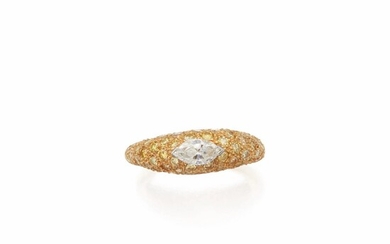 Colored Diamond and Diamond Ring, Van Cleef & Arpels