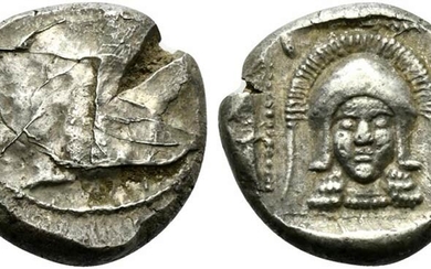 Cyprus, Lapethos, Stater, ca. 435 BC AR (g 10,86; mm...