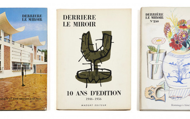 DERRIÈRE LE MIROIR Ensemble de 3 numéros de la revue Derrière le miroir. - Numéro spécial. Dix ans d'édition.