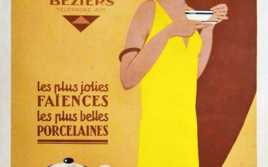 DUPIN LEON Carles Béziers Les Plus Jolies Faiences Les Plus Belles Porcelaines Art de la Table