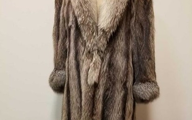 Diamond Distinctive Design Fur Coat