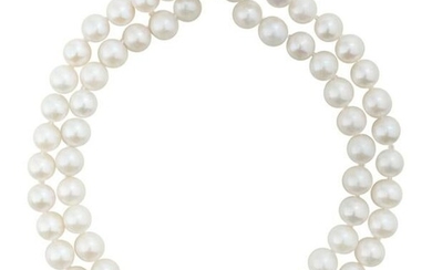 Double-Strand South Sea Pearl Necklace