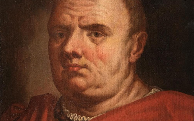 ESCUELA ITALIANA S. XVII Retrato del Emperador Vespasiano
