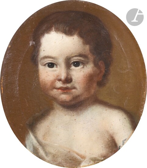 École FRANCAISE vers 1800 Portrait d’enfant.... - Lot 66 - Ader