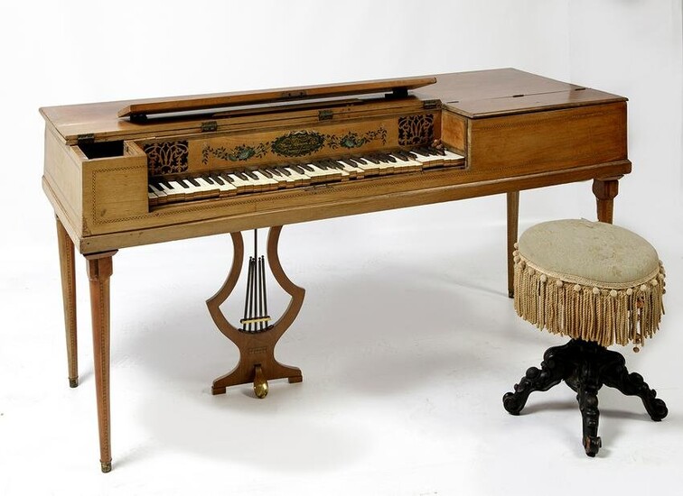 Elizabethan piano stool