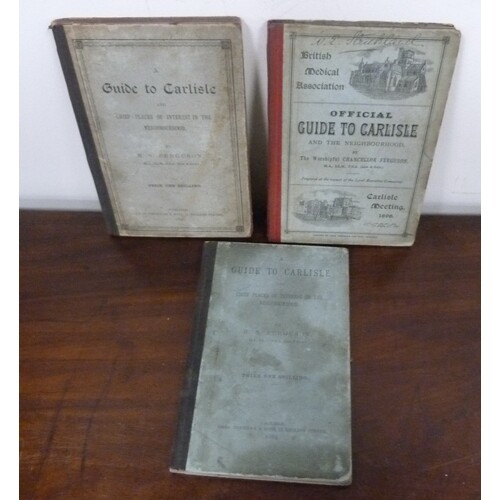 FERGUSON R. S. Guides to Carlisle. 3 eds. in orig...