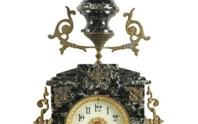 FRENCH MARBLE MANTEL CLOCK
