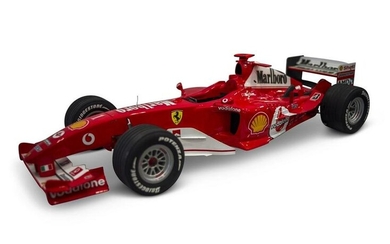 Ferrari F2004 1/5th Scale Model by S.P.O.R.T.S. Models with Table