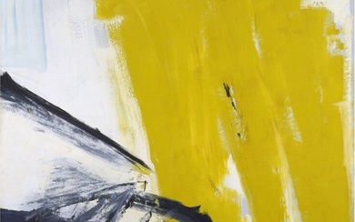 Franz Kline "Zinc Yellow, 1959" Offset Lithograph