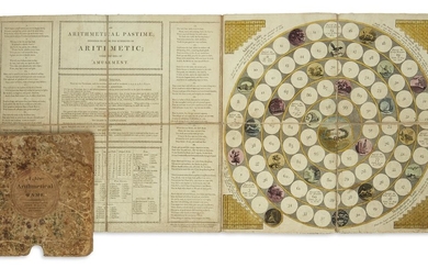 (GAMES.) Wallis, John. An Arithmetical Pastime; Intended to Infuse the Rudiments of Arithmetic;...