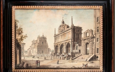 GIUSEPPE VASI (Corleone, 1710 - Roma, 1782), ATTRIBUITO