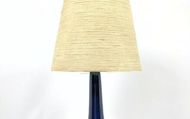 GUNNAR LOTTE BOSTLUND Table Lamp. Glazed Art Pottery ta