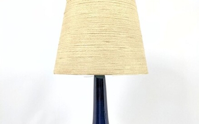 GUNNAR LOTTE BOSTLUND Table Lamp. Glazed Art Pottery ta