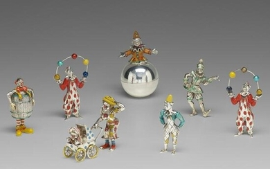 Gene Moore for Tiffany & Co., Circus figures