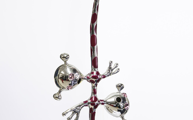 "Glass sculpture ''Alieno'' Massimi Lunardon (design) for Berengo Studio, Murano...