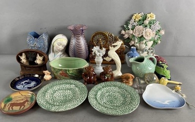 Group of 25 Assorted Ceramic Items and More