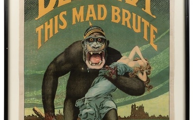 HOPPS, Harry R. (1869 – 1937). Destroy this Mad Brute / Enl...
