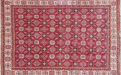 Hand Woven Wool Oriental Carpet, circa 1950s