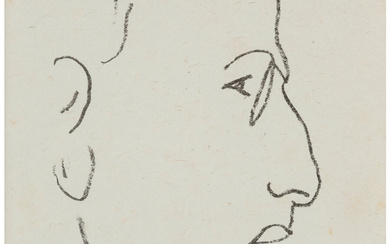 Henri Matisse (1869-1954), Profile of a Man with Spectacles, from Repli by André Rouveyre (194)