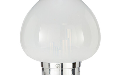 ITER ELECTRONICA Lampe acoustique "Favolissima", circa 1970, large base cylindrique...