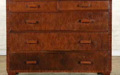 JEAN-MICHEL FRANK STYLE COMMODE PARQUETRY FINISH