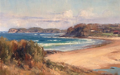 JOHN SHARMAN (1939 - ) Berrara Cove oil on canvas...