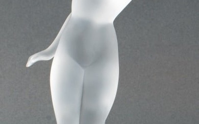 Lalique France "Danseuse Bras Leves" Figurine