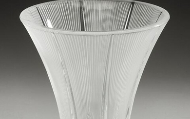 Lalique crystal 'Epis' vase, marked