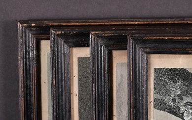 Late 18th Century English School. A Set of Four Pearwood Fra...