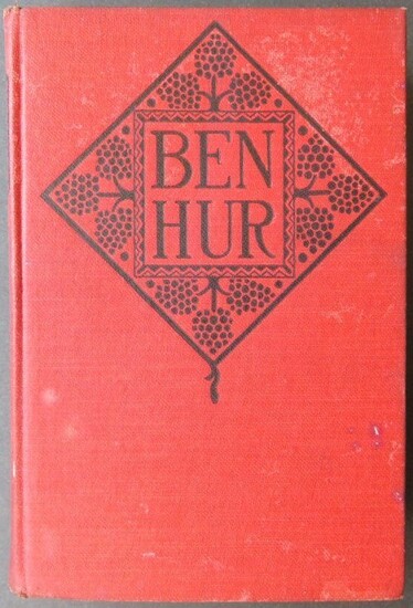 Lew Wallace, Ben Hur Movie Ed. 1925 Harper illustrated
