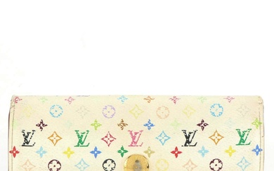 Louis Vuitton Sarah Wallet in Multicolor Monogram Coated Canvas and Leather