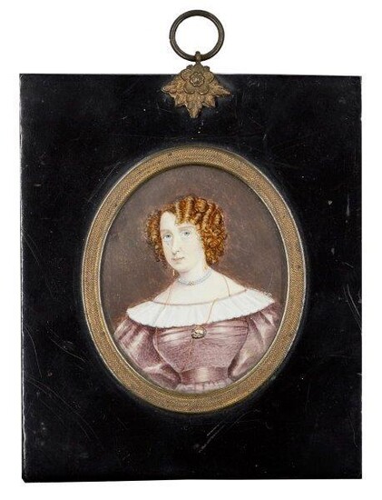 Manner of John Hoskins, A portrait miniature...