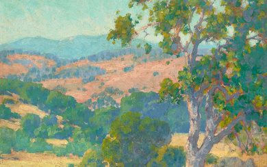 Maurice Braun (1877-1941) Mesa Grande (San Diego) 12 x 13...