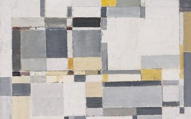 Michael Loew (American, 1907-1985) Grey Painting, 1955