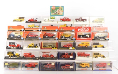 Modern Diecast Vintage Delivery Vans and Other Commercial Vehicles by Solido and Others (50)