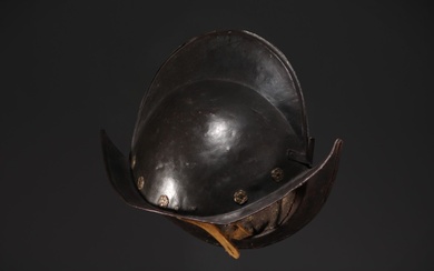 Morion helmet, Nuremberg, dating from the 16th century.