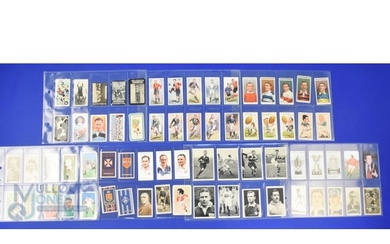 Mostly 1900-1930s Rugby Cigarette Card Selection (70+): Very...