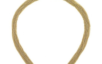 Multistrand Gold Heart Necklace, Tiffany & Co.