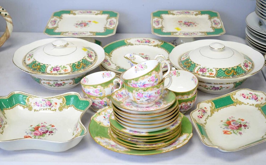 Myotts Royal Crown Staffordshire part dinner service and other items