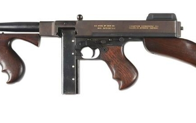 (N) ATTRACTIVE SAVAGE MANUFACTURED 1928A1 MACHINE GUN