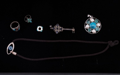 Native American Turquoise & Sterling Jewelry