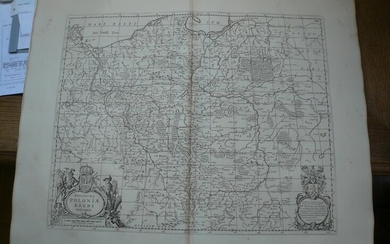Novissima POLONIAE REGNI descriptio, 1680, M.Pitt