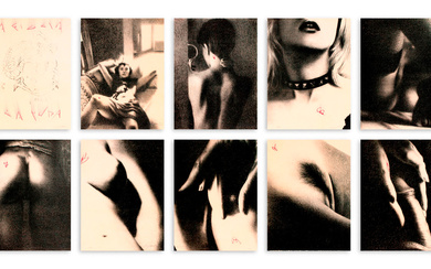 OMAR GALLIANI (1954) La figlia era nuda. 10 litografie originali...