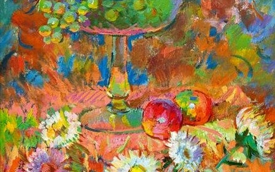 Oil painting Autumn bouquet Chehodar Vasyl