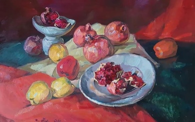 Oil painting Fruit still life Kovalenko Ivan Mikhailovich